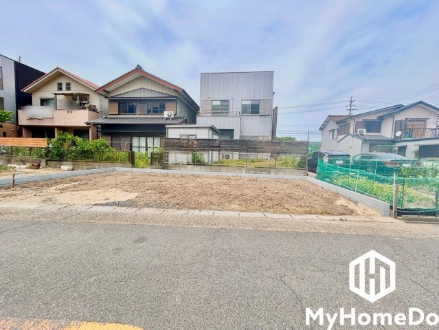 西区八筋町の前面道路含む現地写真