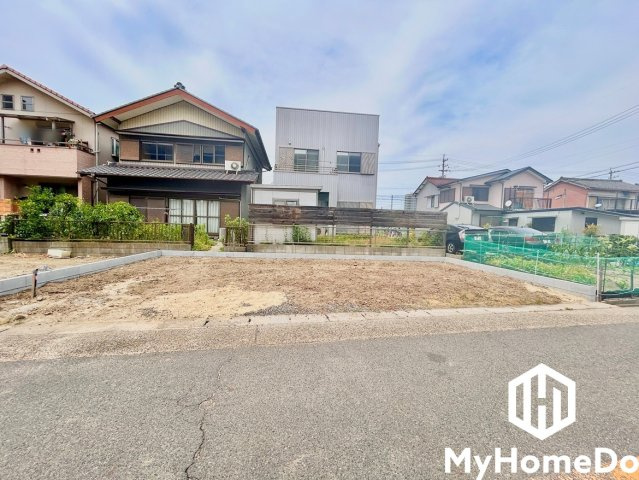 西区八筋町の前面道路含む現地写真