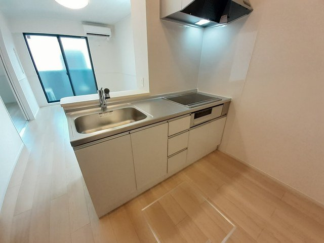 福津市津屋崎７丁目のアパートのキッチン|使いやすいキッチンです