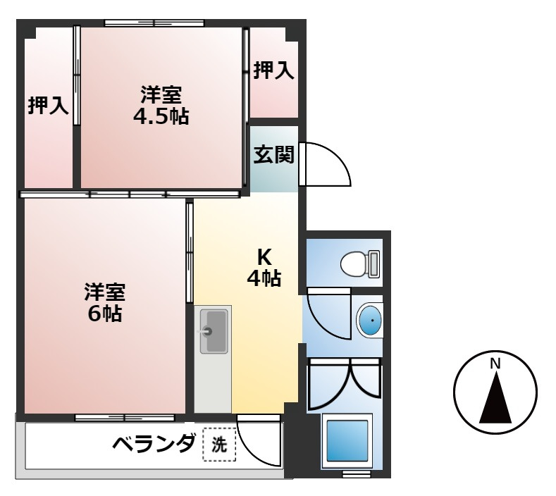 ビレッジハウス池田1号棟の間取り|図面と現況に相違ある場合には、現況優先とします