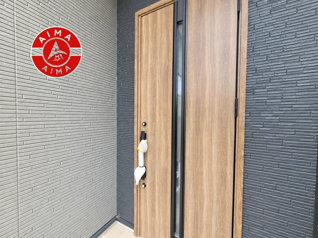 糟屋郡宇美町桜原1丁目第11-1棟（1号棟）の玄関|おでかけの時も帰った時も、「我が家」を最初に感じでもらえる素敵な空間に。