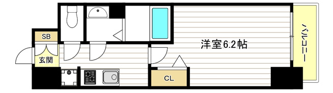 【間取り】 | スプランディット天王寺DUE