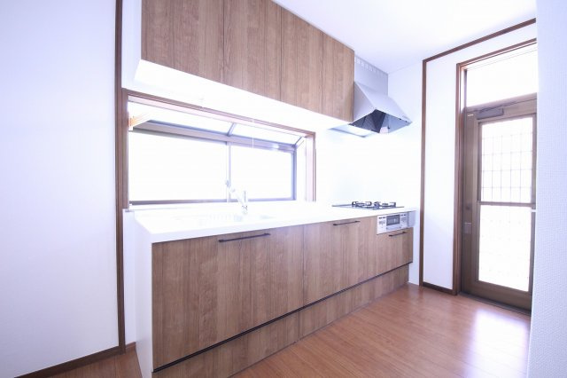 KEM鹿沼市松原1期　中古戸建のキッチン|キッチンです　リフォーム済み新品です