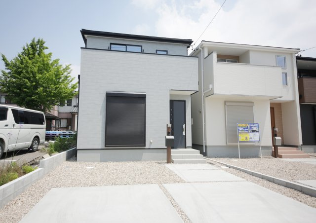 半田市宮本町6丁目　1号棟の外観|南向きで日当たり良好