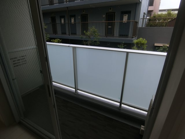 リルシア武蔵中原のバルコニー