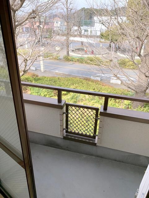 セイントパークのバルコニー