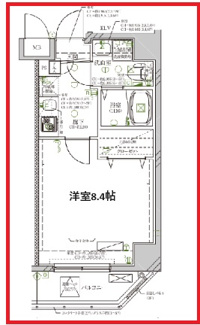 【間取り】 | ディアレイシャス日暮里イースト