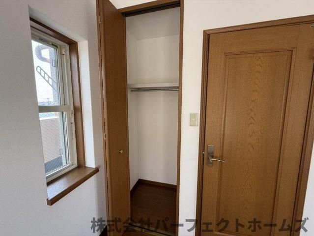 シティフラッツ交野の収納|大きなものも収納できそうです