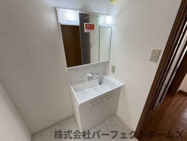 シティフラッツ交野の独立洗面台|独立洗面台で身支度をすべて済ませてしまいましょう
