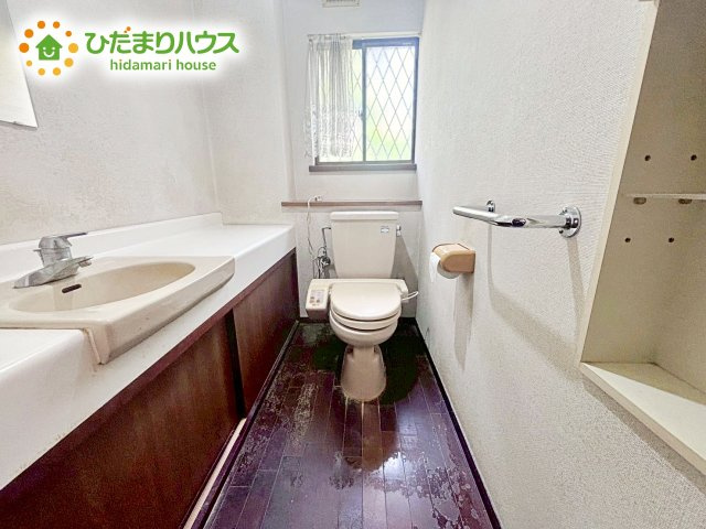 【トイレ】 | 石岡市南台1丁目　中古戸建 | 節水できるトイレで、少ないお水でもしっかりと洗浄してくれます！