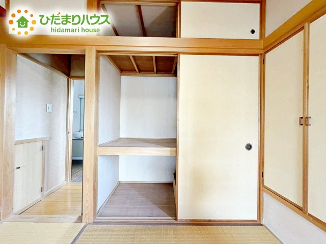 【収納】 | 石岡市南台1丁目　中古戸建 | 収納スペースが広いため、布団や季節家電など大型のものを収納できますね