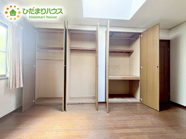 【収納】 | 石岡市南台1丁目　中古戸建 | しっかりとした容量のスペースを確保しているので、お部屋は美しい空間を保てますね♪