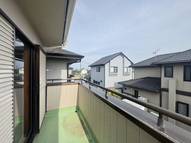 玉村町南玉　中古住宅のバルコニー|玉村町南玉　中古住宅