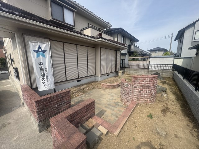 玉村町南玉　中古住宅の庭|玉村町南玉　中古住宅