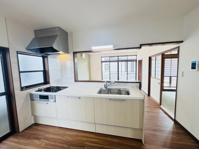玉村町南玉　中古住宅のキッチン|玉村町南玉　中古住宅