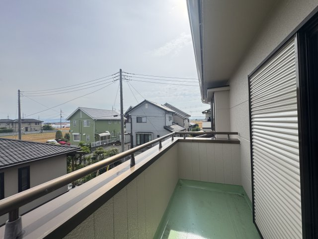 玉村町南玉　中古住宅のバルコニー|玉村町南玉　中古住宅