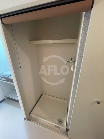 プリメーロ江戸堀の収納|プリメーロ江戸堀　室内洗濯機置き場