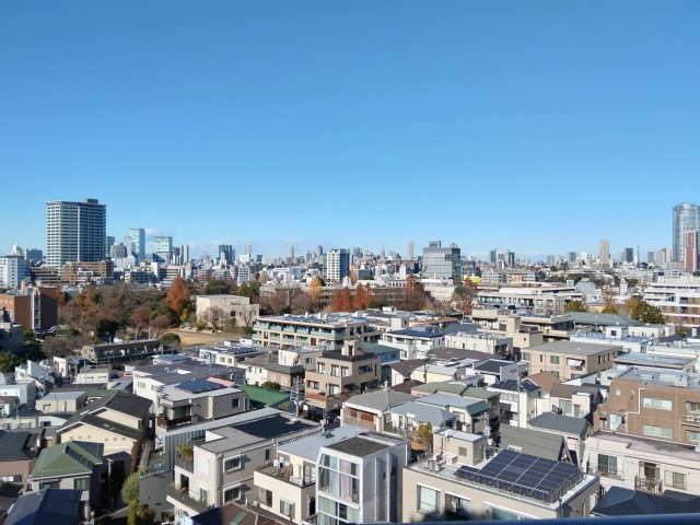 【展望】 | ランドステージ白金台 | 北西バルコニー側からの眺望