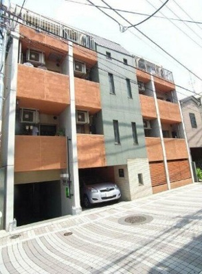 【外観】 | パレ・ホームズ都立家政 | 鉄筋コンクリート造のがっちりとした建物。