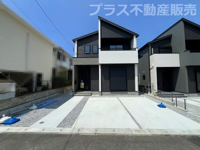 【外観】 | 糟屋郡志免町桜丘3丁目6期　1号棟（全2棟）【仲介手数料無料・0円】 | 現地写真。同じ物件を見るなら、プラス不動産販売にお任せ下さい。