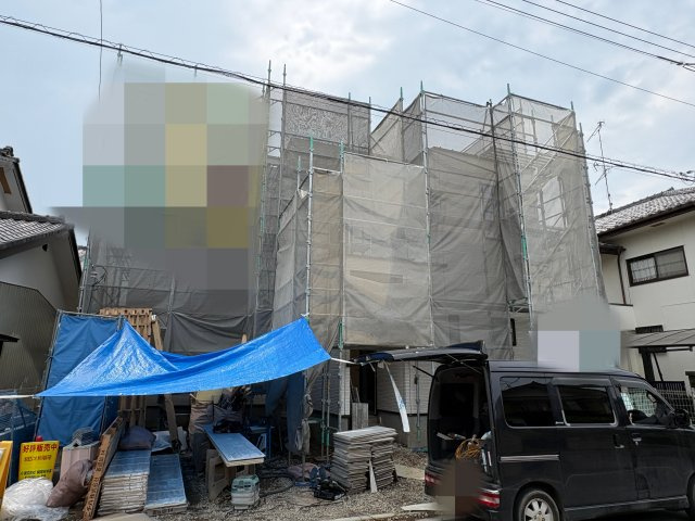 【前面道路含む現地写真】 | 深谷市岡里第2期　クライン　新築戸建　全1棟　1号棟