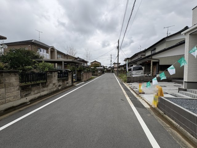 【前面道路含む現地写真】 | 深谷市岡里第2期　クライン　新築戸建　全1棟　1号棟