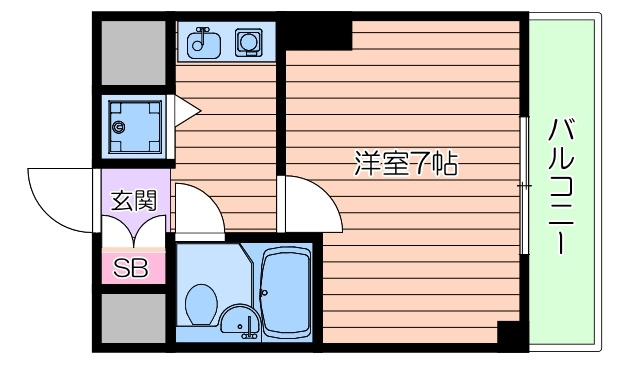 フレグランス箕面の間取り