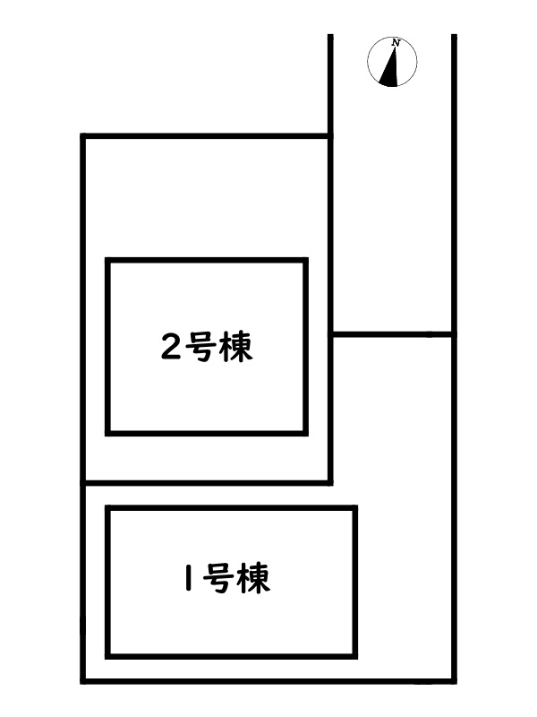 姫路市網干区新在家第5/新築戸建の区画図