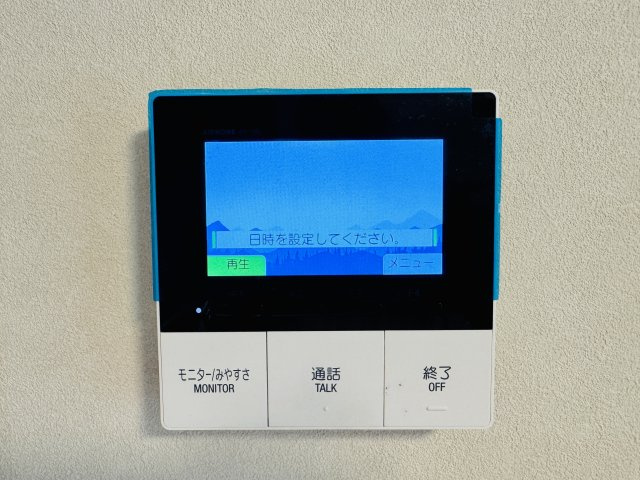 八王子市　弐分方町　中古戸建てのセキュリティ|～TVモニター付インターホン　訪問者の確認に便利です～