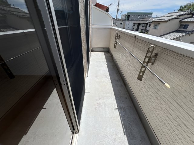姫路市亀山２丁目のハイツのバルコニー