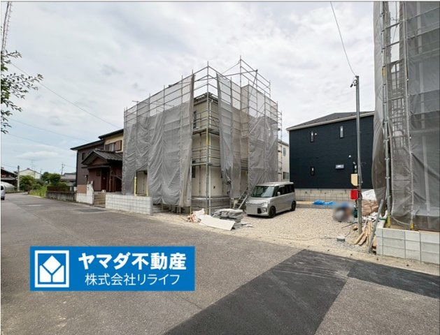 クワイエ　岐阜市中川原第２　全４区画分譲の外観|「現地（2026年7月13日）撮影」　
■外観写真　
■ヤマダ不動産　株式会社リライフ　