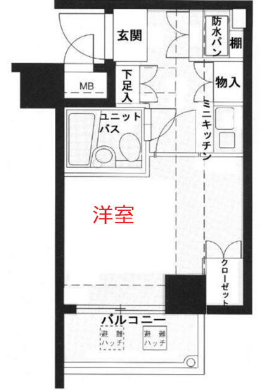 【間取り】 | メインステージ大森海岸