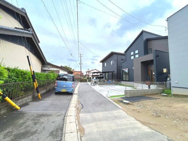 グラファーレ　一宮市萩原町西宮重　全1区画分譲の前面道路含む現地写真|■前面道路　■ヤマダ不動産　株式会社リライフ　
■夢のマイホーム購入をフルサポートします！