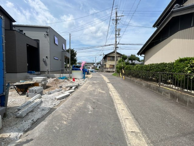 グラファーレ　一宮市萩原町西宮重　全1区画分譲の前面道路含む現地写真|■前面道路　■ヤマダ不動産　株式会社リライフ　
■夢のマイホーム購入をフルサポートします！