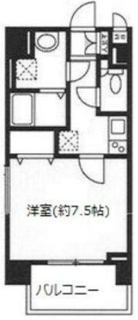 パレコート新宿の間取り|間取りです。