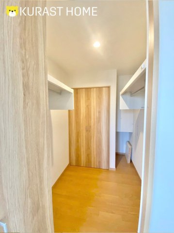 向日市鶏冠井町番田　新築戸建の収納|ウォークインクローゼット