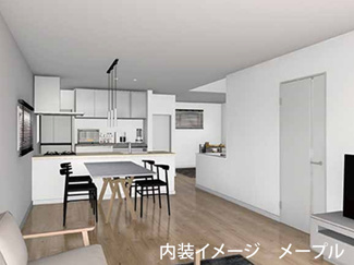 【内観：施工例】 | 【仲介手数料無料！！】八王子市下柚木2丁目　新築戸建て（全1棟）1号棟　6999万円