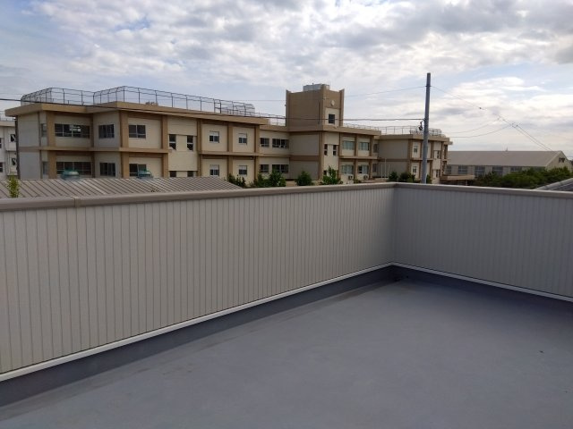 売中古戸建　富士市宮下のバルコニー|屋上があります。家族・友人とバーベキューが楽しめます。