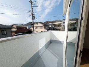 大津市滋賀里1丁目2期1号地　新築戸建のバルコニー