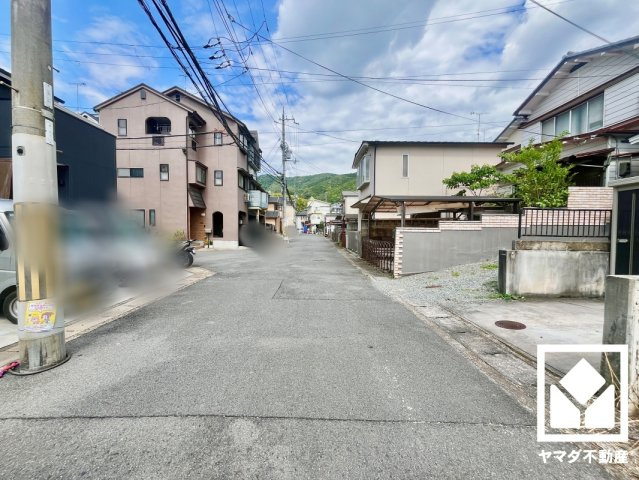伏見区日野野色町の前面道路含む現地写真|6月16日　現地写真更新