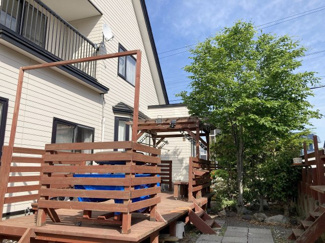 【設備】 | 手稲区稲穂4条6丁目　中古戸建 | 南側ウッドデッキ付きでゆったりとした生活が望めます♪