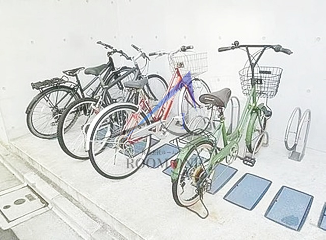 ラスパセス代々木のその他共用部分|駐輪場です。