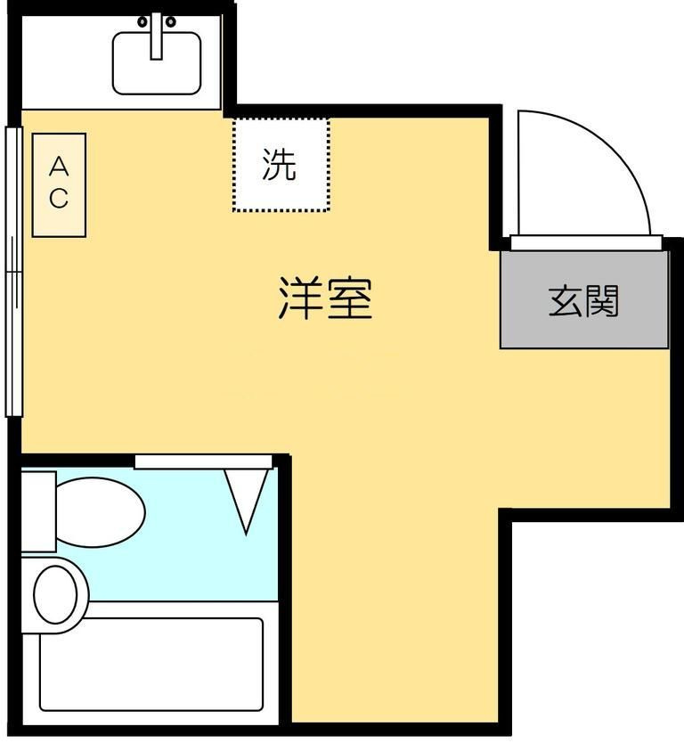 ヴィラコート下目黒の間取り|間取りです。