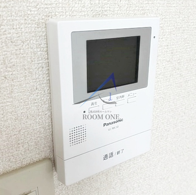 アルファー のセキュリティ|モニター付きインターホンです。