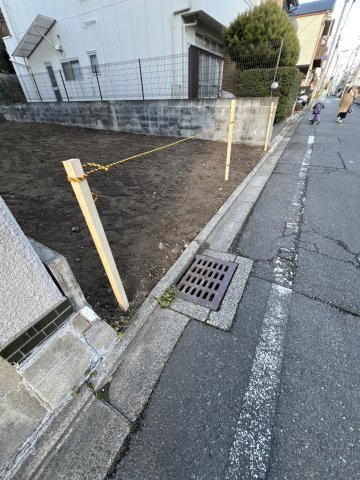安井車道町２の前面道路含む現地写真