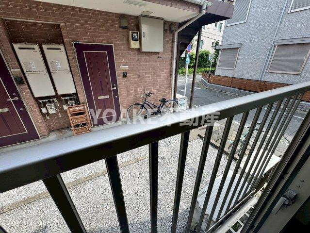 ヴィラージュ中町ＷＥＳＴのバルコニー