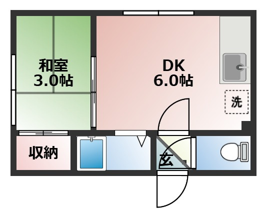 【間取り】 | 【CP対象】レインボーハイツ | 間取りです