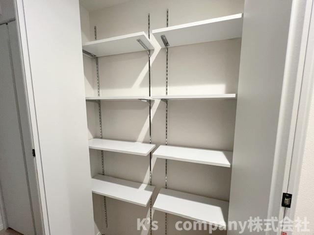 ●藤沢市宮原　藤沢長後スカイハイツの収納|脱衣所のあると嬉しい収納豊富なスペース☆