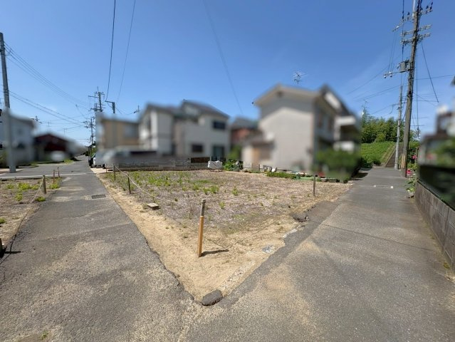 ◆南向きにつき陽当たり良好◆建築条件無し売土地◆伏見区久我石原町の外観|現地(２０２６年５月撮影) 