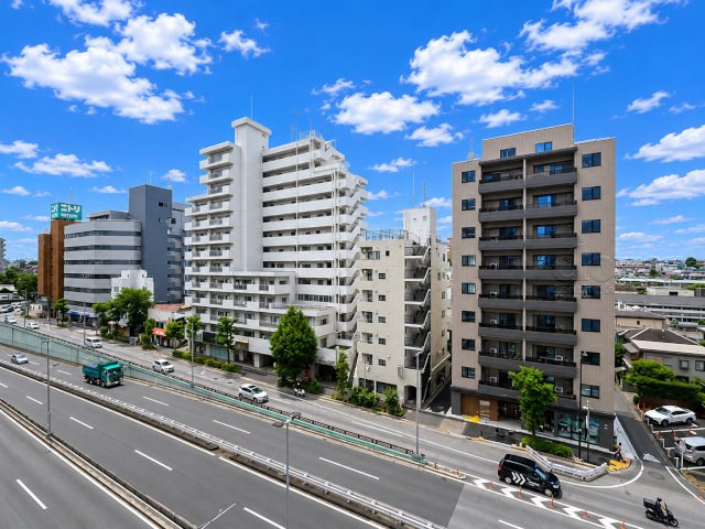 【展望】 | 朝日ツイン目黒A棟 | お部屋からの眺望。バルコニーからの景色です～即日のご見学可能～　お問合せはお気軽にどうぞ。
